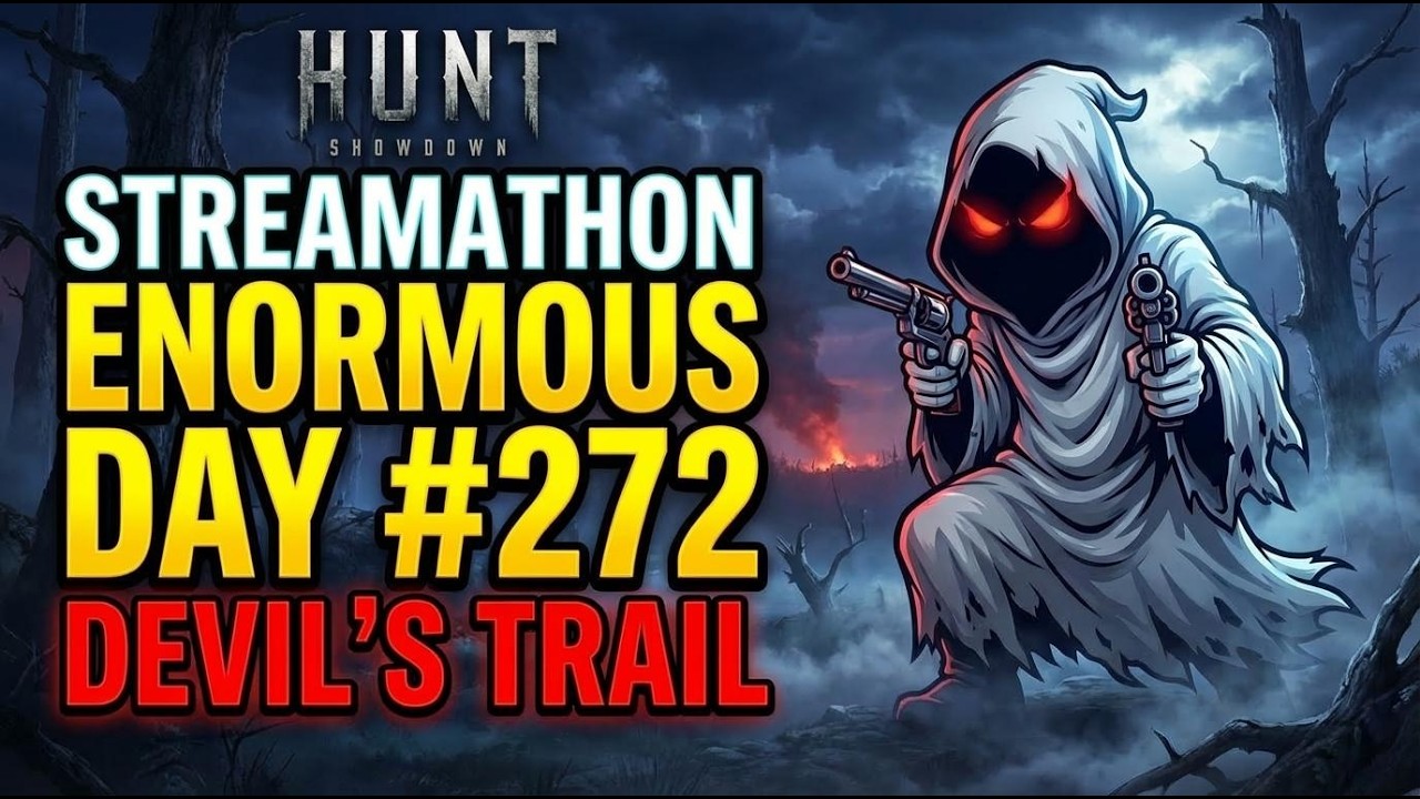 DEVIL'S TRAIL is HERE! New Event Chaos in Hunt: Showdown | Streamathon Day 272