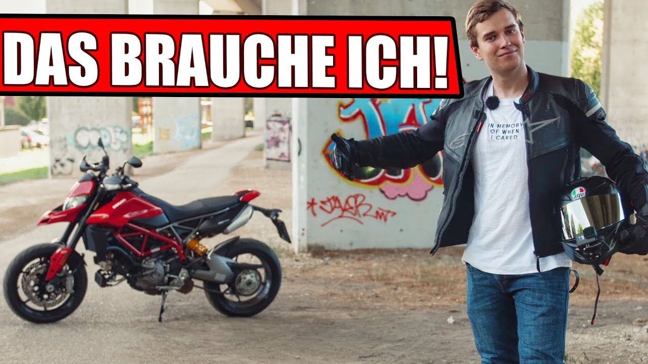 PERFEKTE MOTORRADAUSRÜSTUNG URBAN