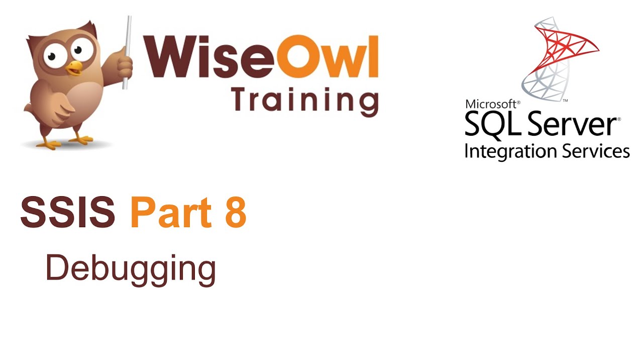 SQL Server Integration Services (SSIS) Part 8 - Debugging
