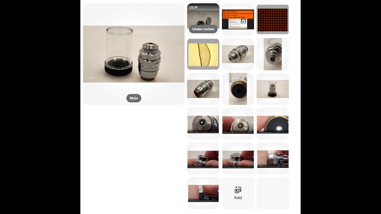 *CLE* Nikon PlanApo 60x / 0.95 160/0.11-0.23 Microscope Objective Lens RMS 34670
