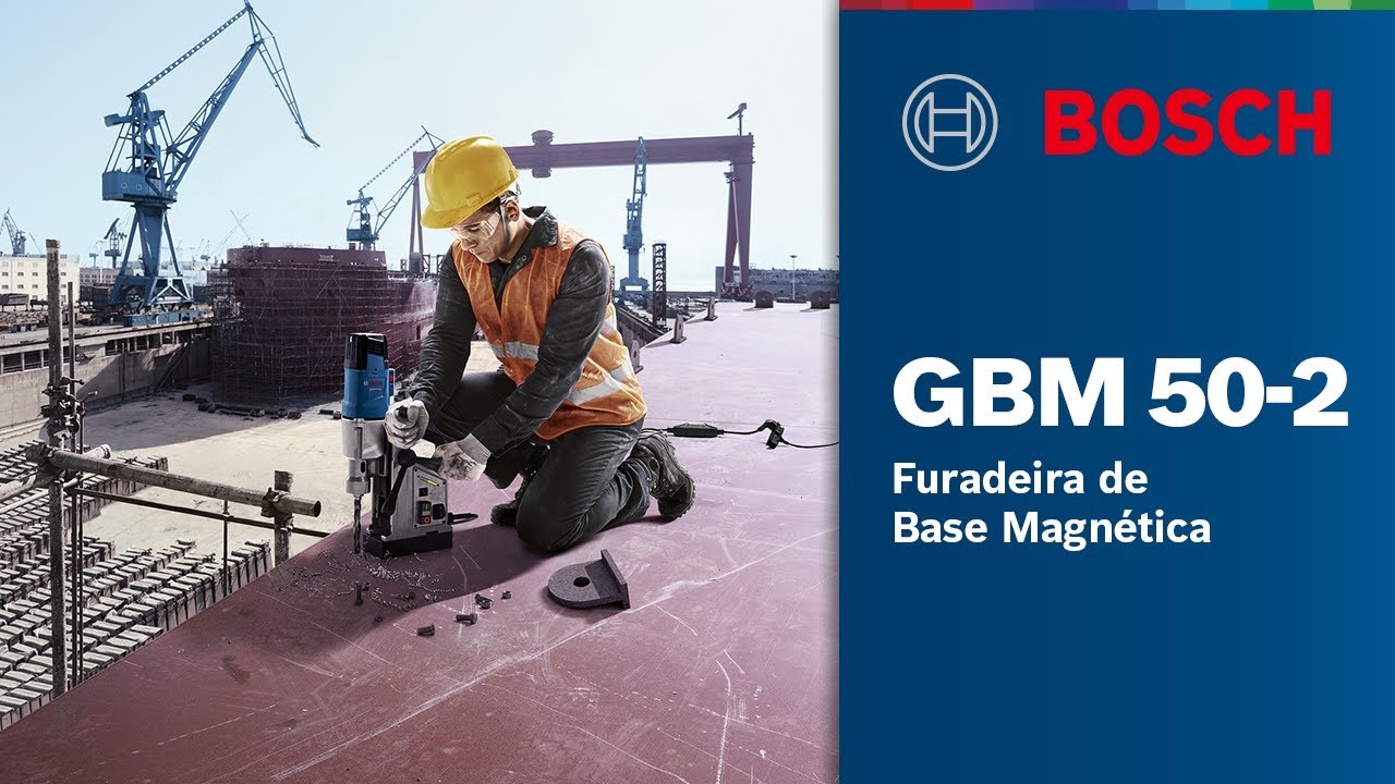 Furadeira de Base Magnética GBM 50-2 Bosch
