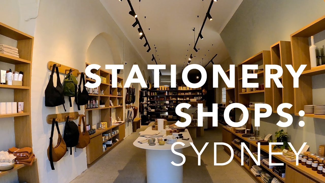 Exploring Stationery Shops: Sydney | Traveler's Company Partner Shops | Shopping for Stationery