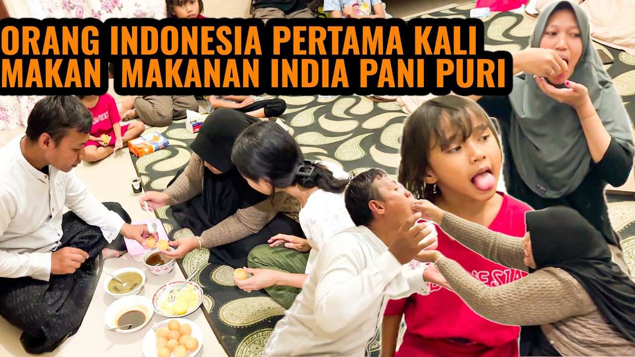BUAT PANI PURI DAN CHAI MASALA UNTUK TEMANKU DI INDONESIA ‼️