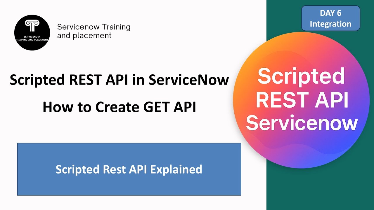 Scripted REST API Tutorial | GET Request Step by Step
