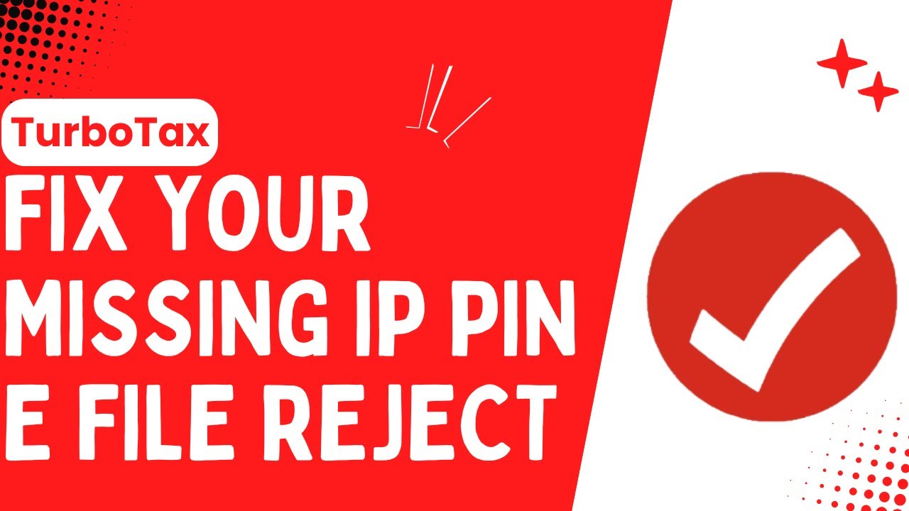How To Fix Your Missing IP PIN E- File Reject !! Find your Missing Ip Pin for Taxes - 2024