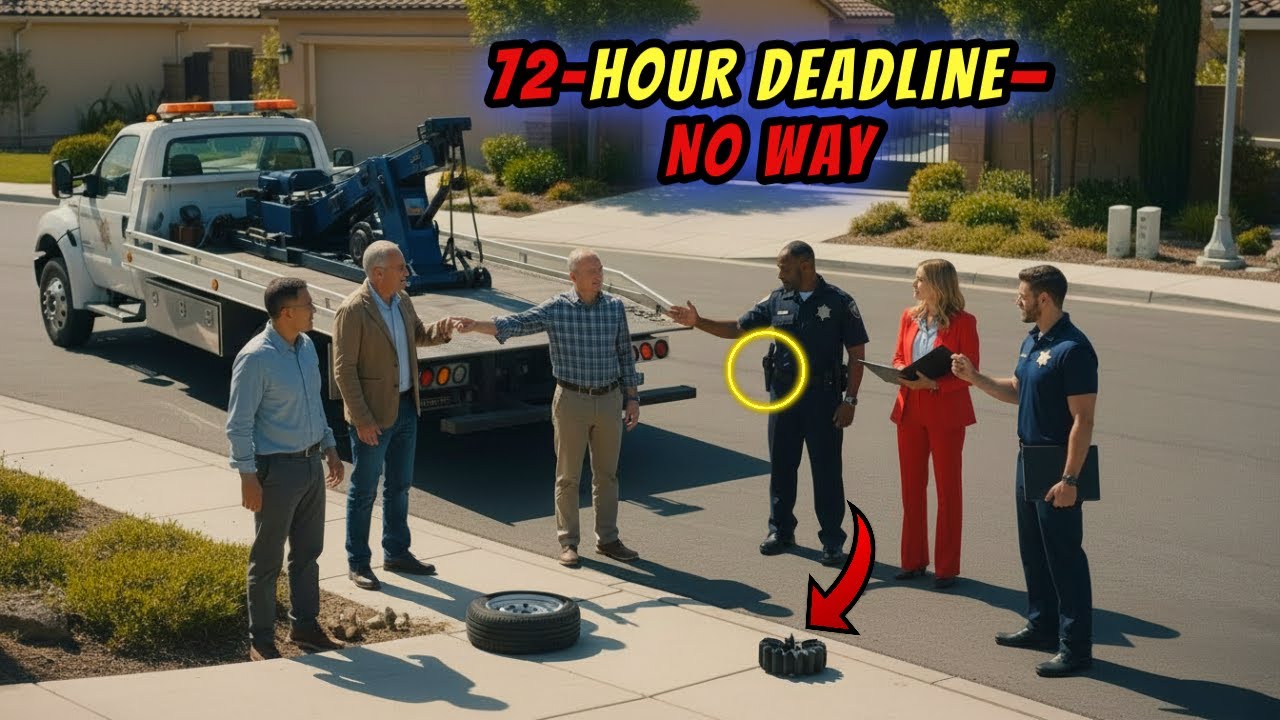 Tow Truck Ultimatum HOA Moves to Tow Me in 72 hours
