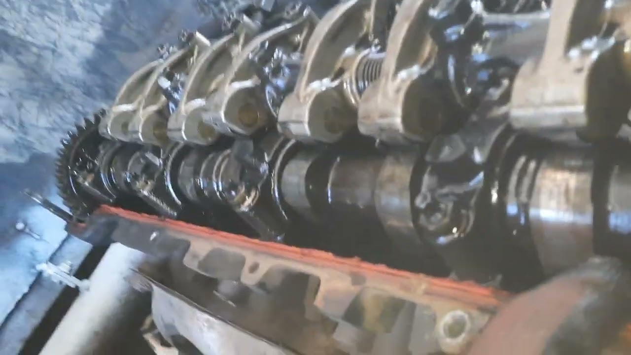 tune up engine/ adjust valve clearance  isuzu elf 4hg1