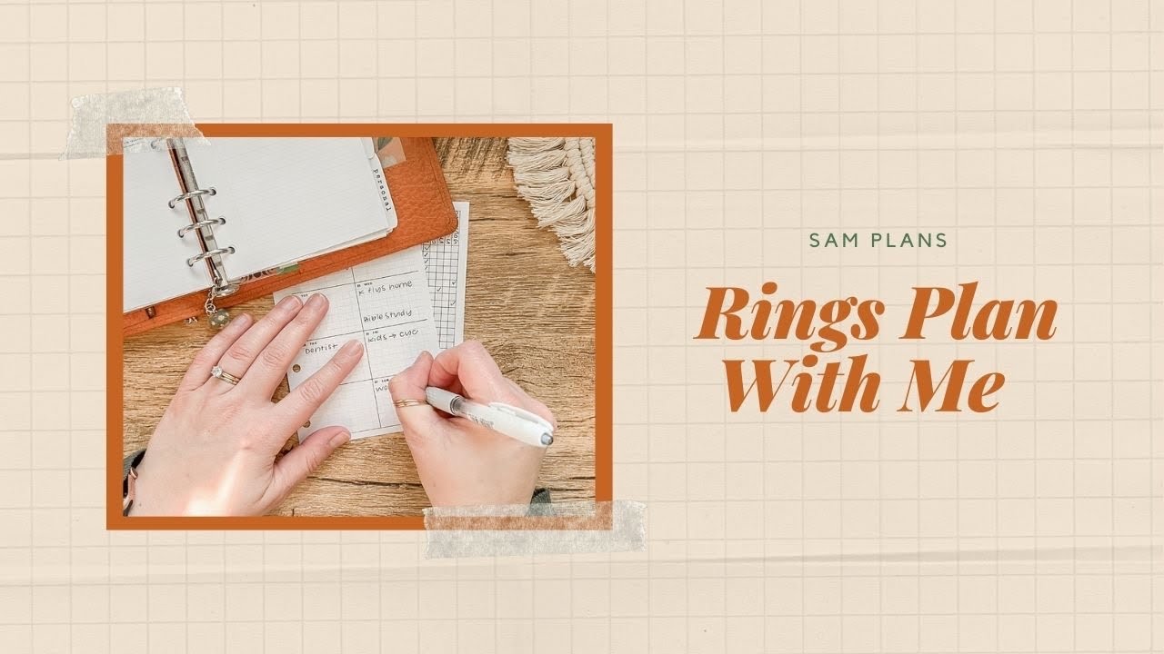 A6 Plan With Me | How I Use My Planning Sections