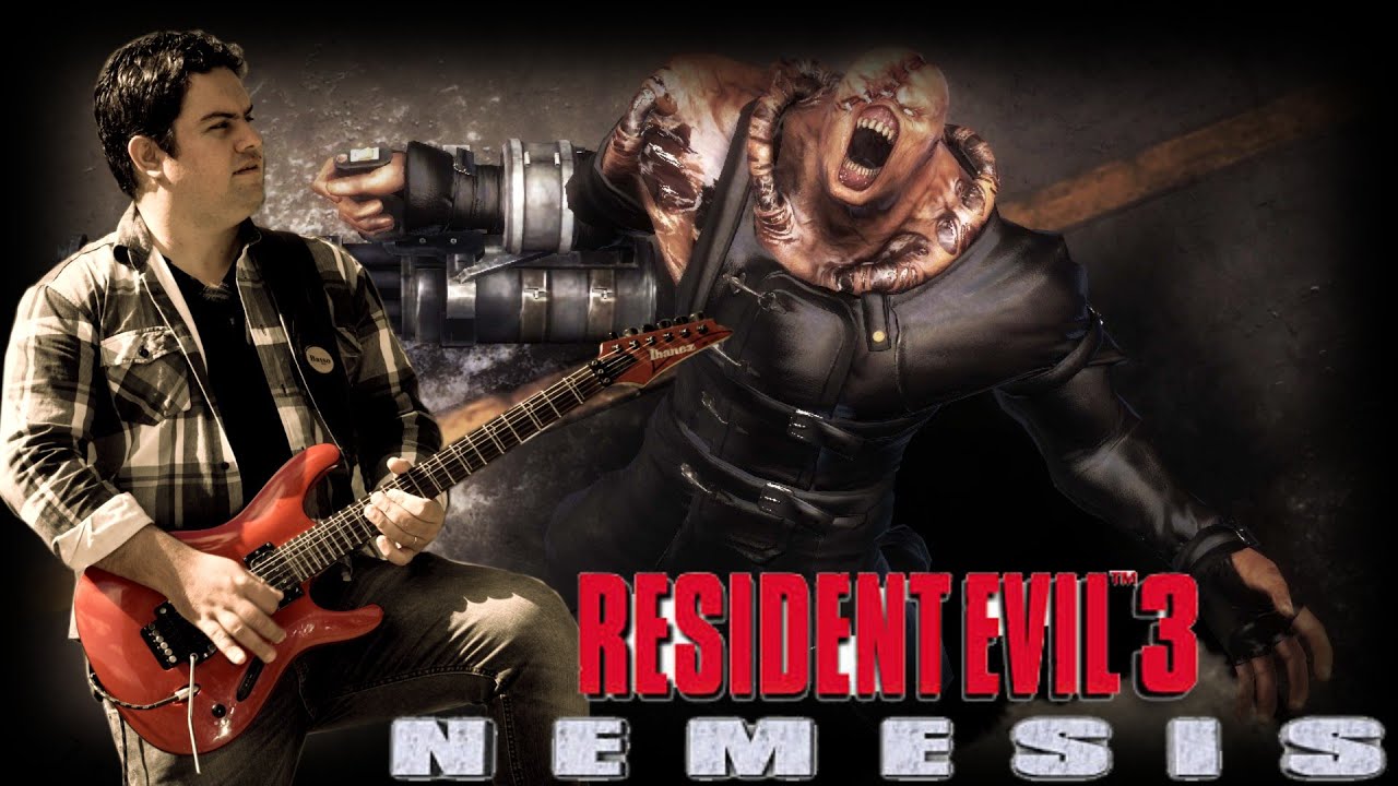 Resident Evil 3  Nemesis  - Staffs & Credits - Guitar Cover HD