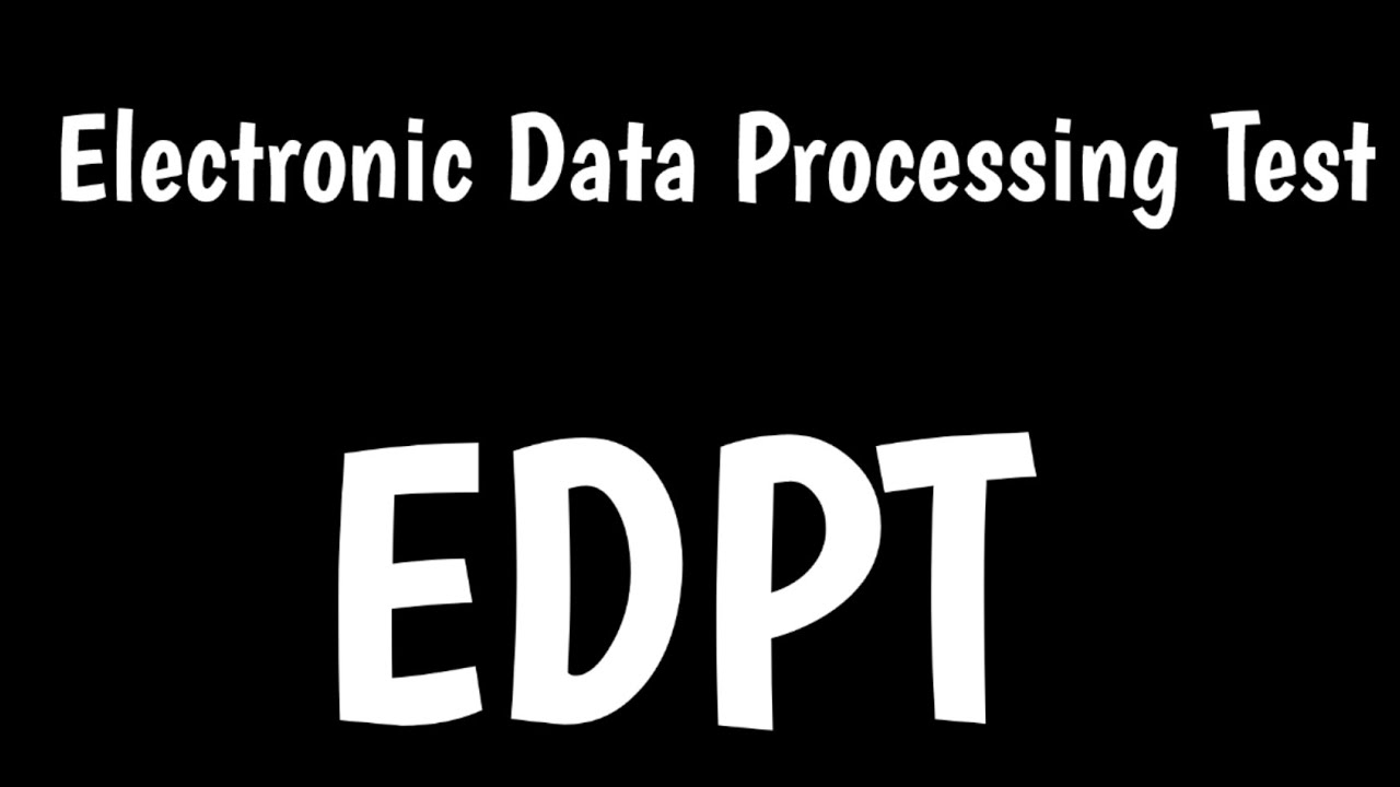 EDPT Test | Electronic Data Processing Test | Air Force Speciality Test | DLAB |