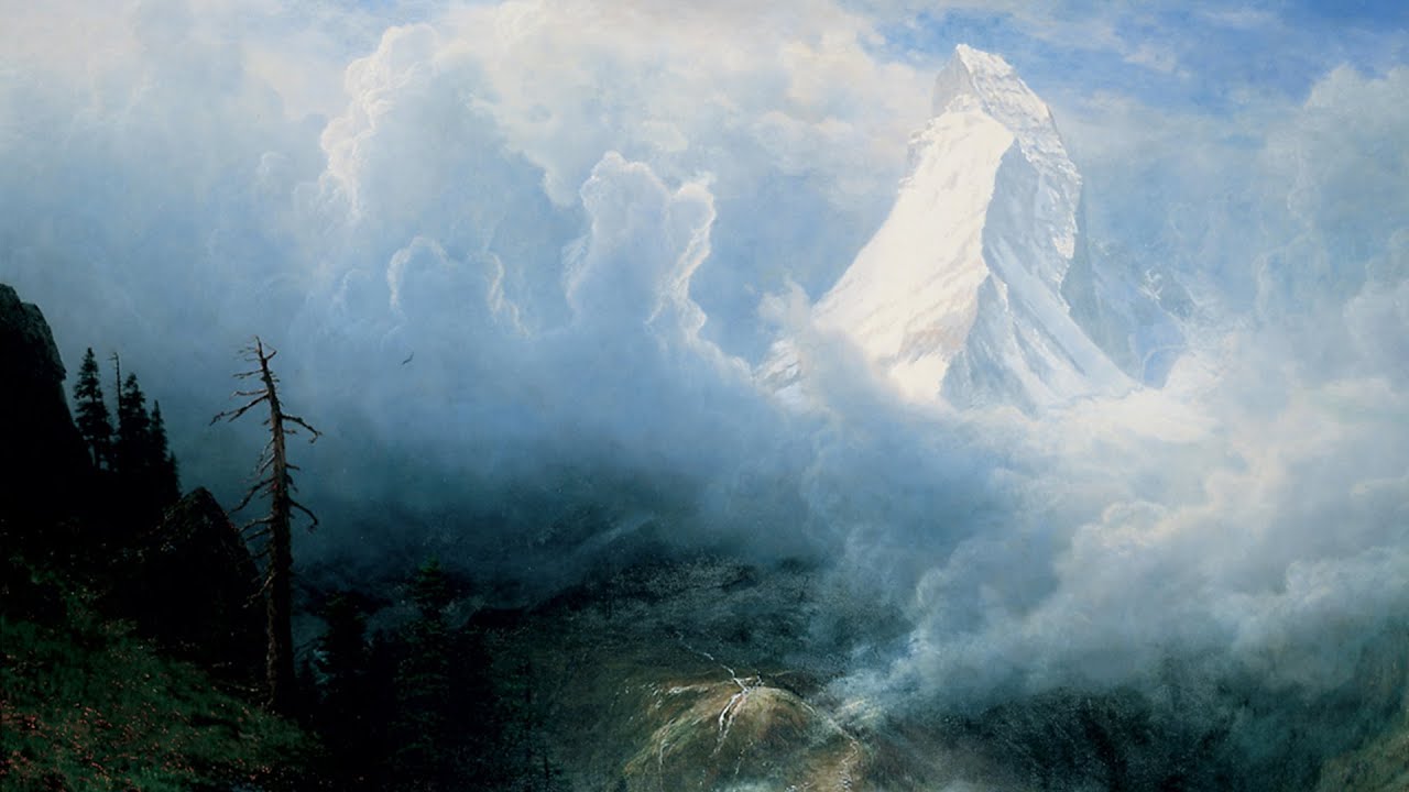 「山岳風景画家」アルバート・ビアスタット（Albert Bierstadt）絵画