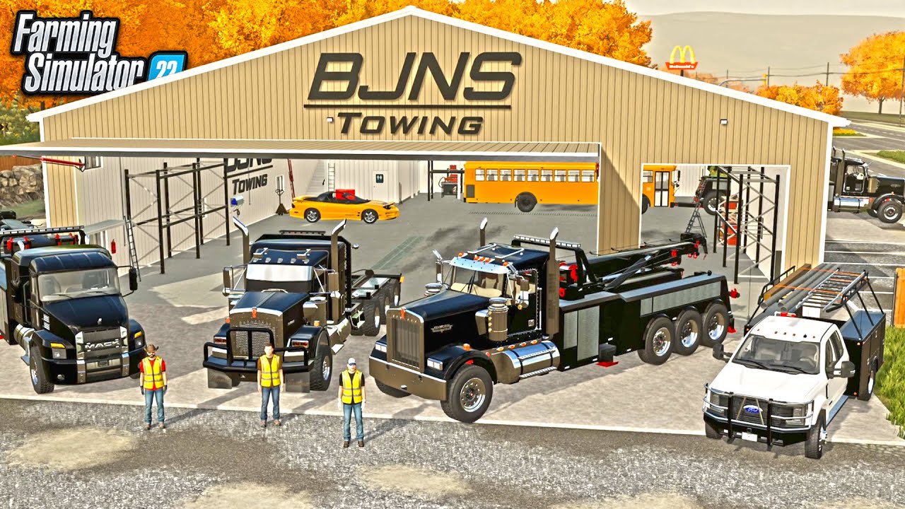 STARTING A HEAVY WRECKING BUSINESS FROM SCRATCH! (FIRST JOBS!) | FARMING SIMULATOR 22