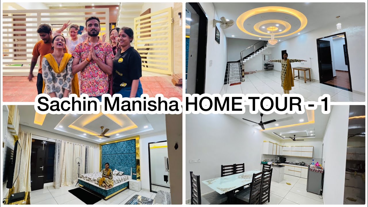 Vlog #1822 | सपनो का महल | HOME TOUR | Sachin Manisha