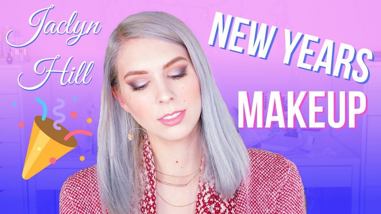 🎊 🎉 NEW YEARS MAKEUP TUTORIAL 2018 | Jaclyn Hill Morphe Palette