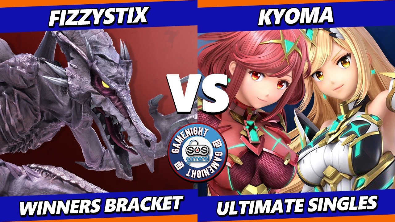 SOS Game Night 86 - FizzyStix (Ридли) против Kyoma (Пира Митра) Smash Ultimate - SSBU