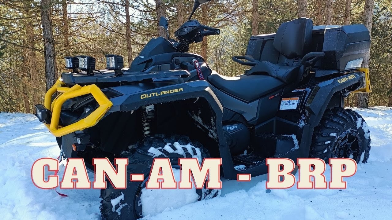 kartepe de karlı ,buzlu yollarda yeni atv miz can -am ile yollardayız.