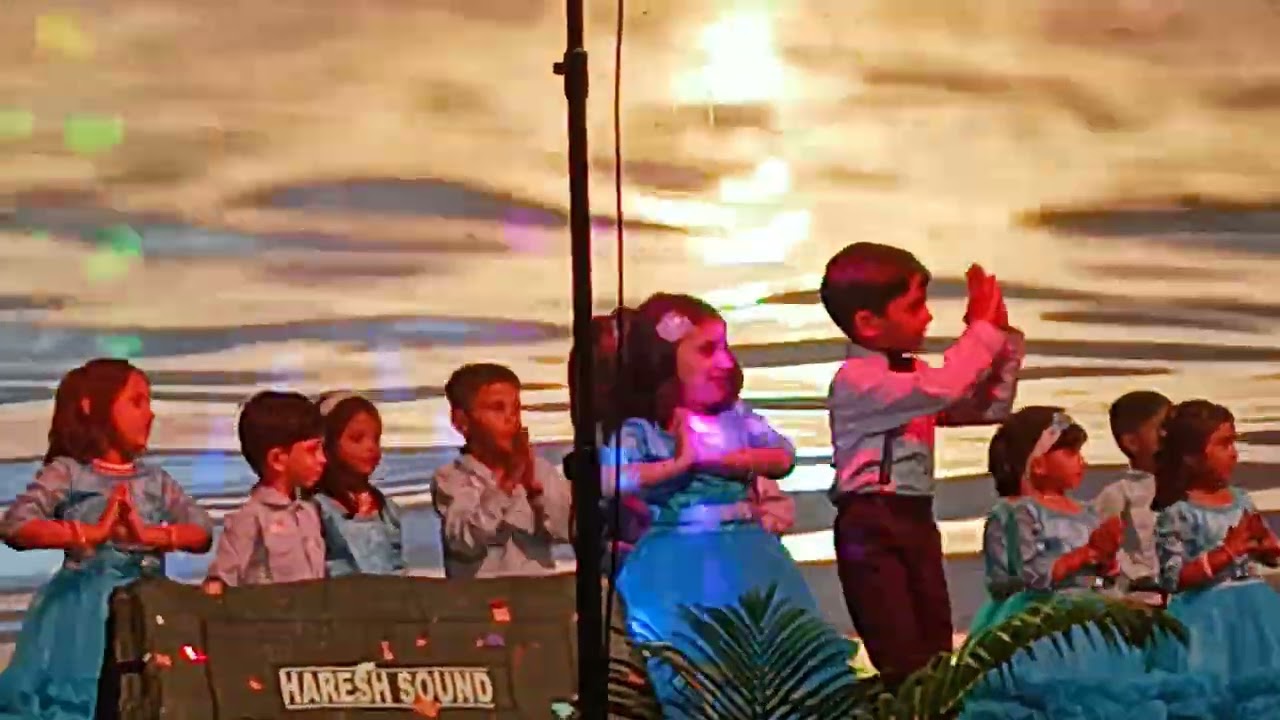Riyansh first performance litil enjl school 