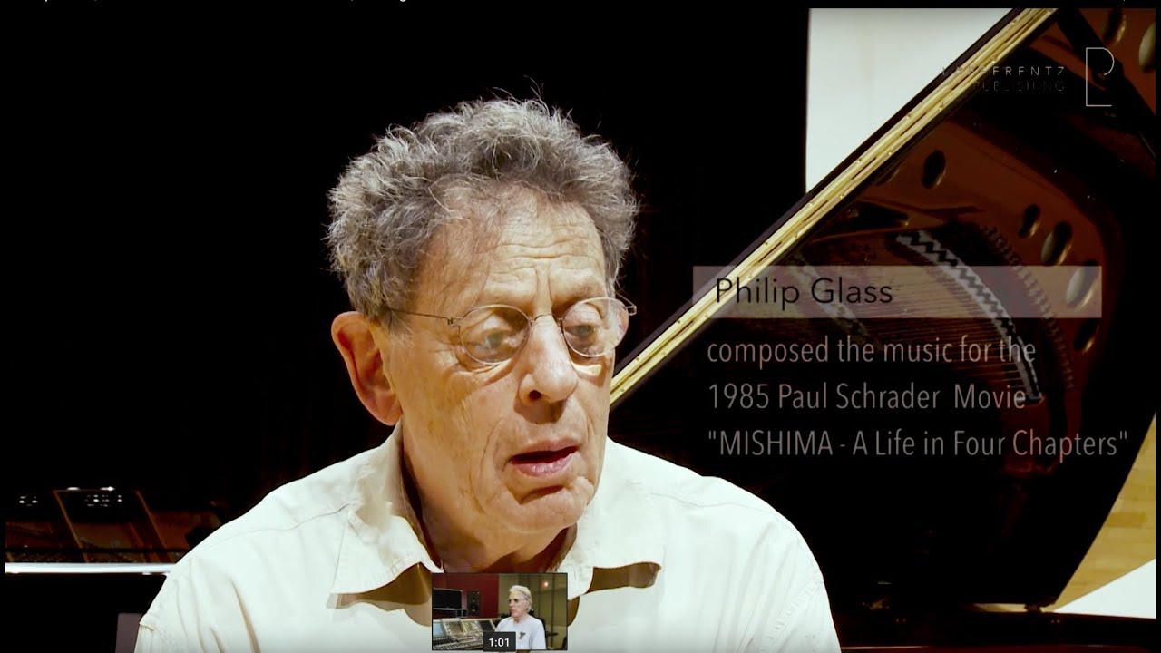 Philip Glass, Maki Namekawa & Michael Riesman | Making of Mishima Part 01