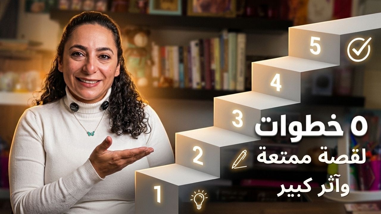 إزاي تحكي حكاية ممتعة في 5 خطوات؟ (وداعاً للرغي والتوهان)
