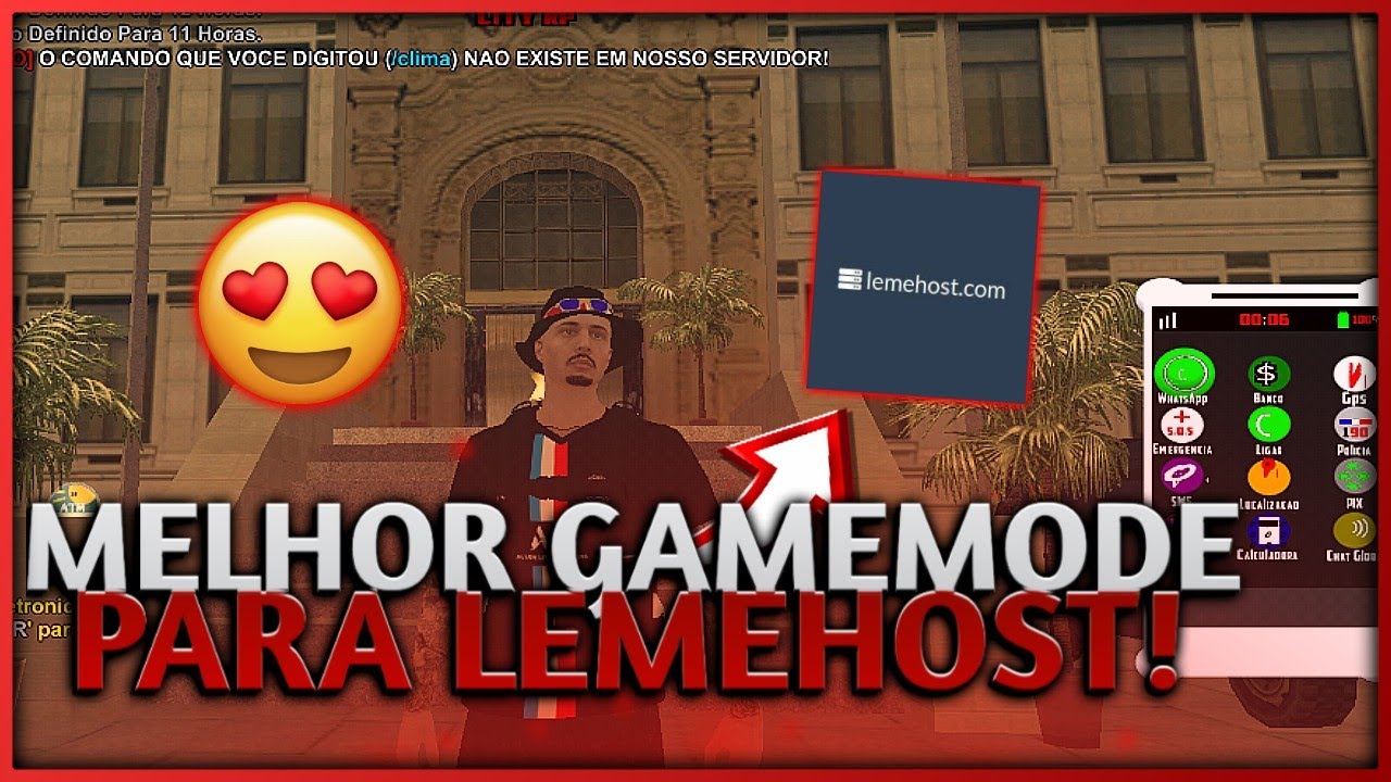 MELHOR GM PARA LEMEHOST 😱😎 | LINK DIRETO | GTA SAMP ONLINE (ANDROID/PC) ATUALIZADO 2021