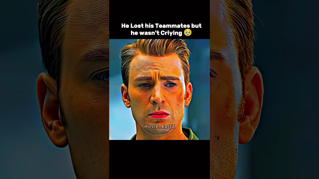 CAPTAIN AMERICA CRIED FOR IRONMAN🥹😭#trending #marvel #ytshorts