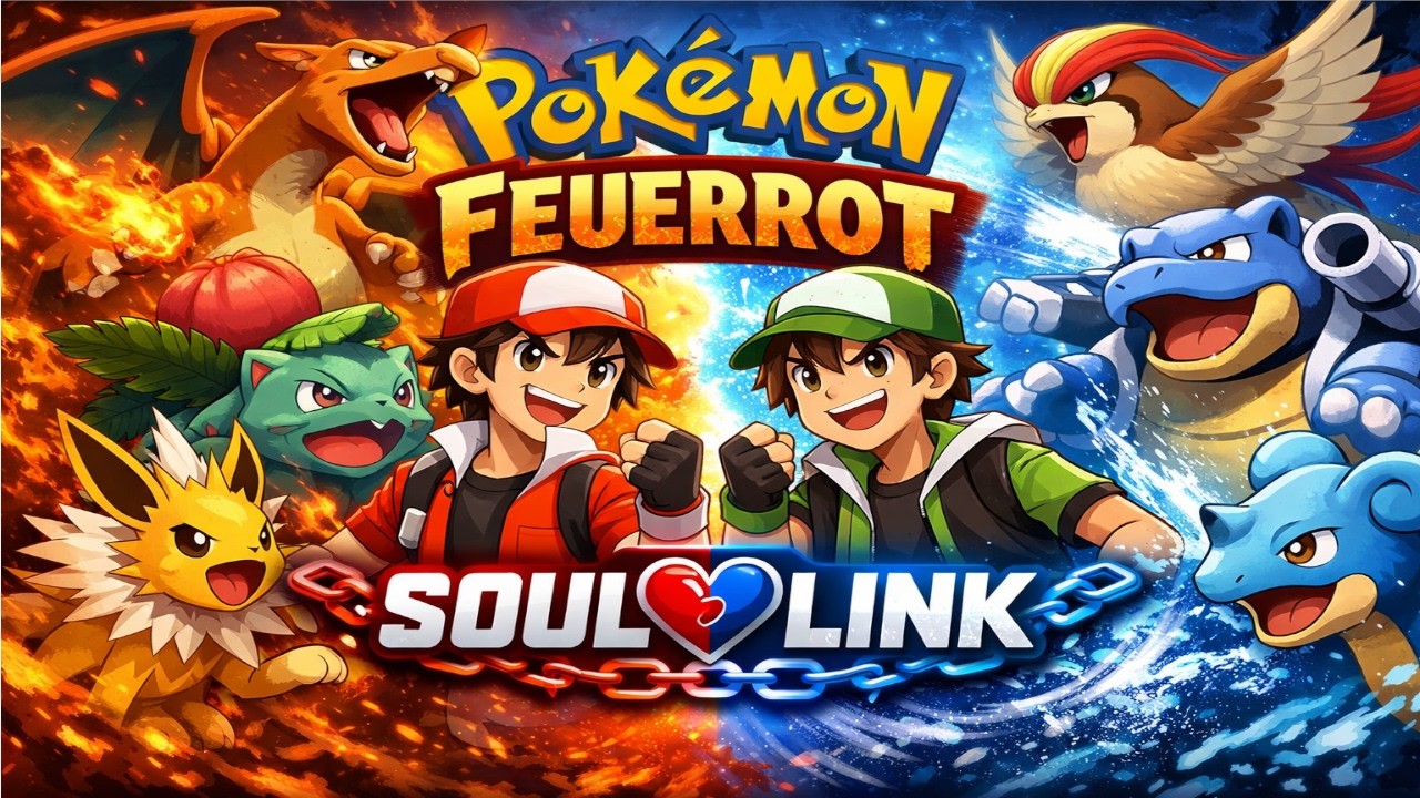 Haben wir in Kanto mehr Glück? | Feuerrot Randomizer Soul Link Challenge