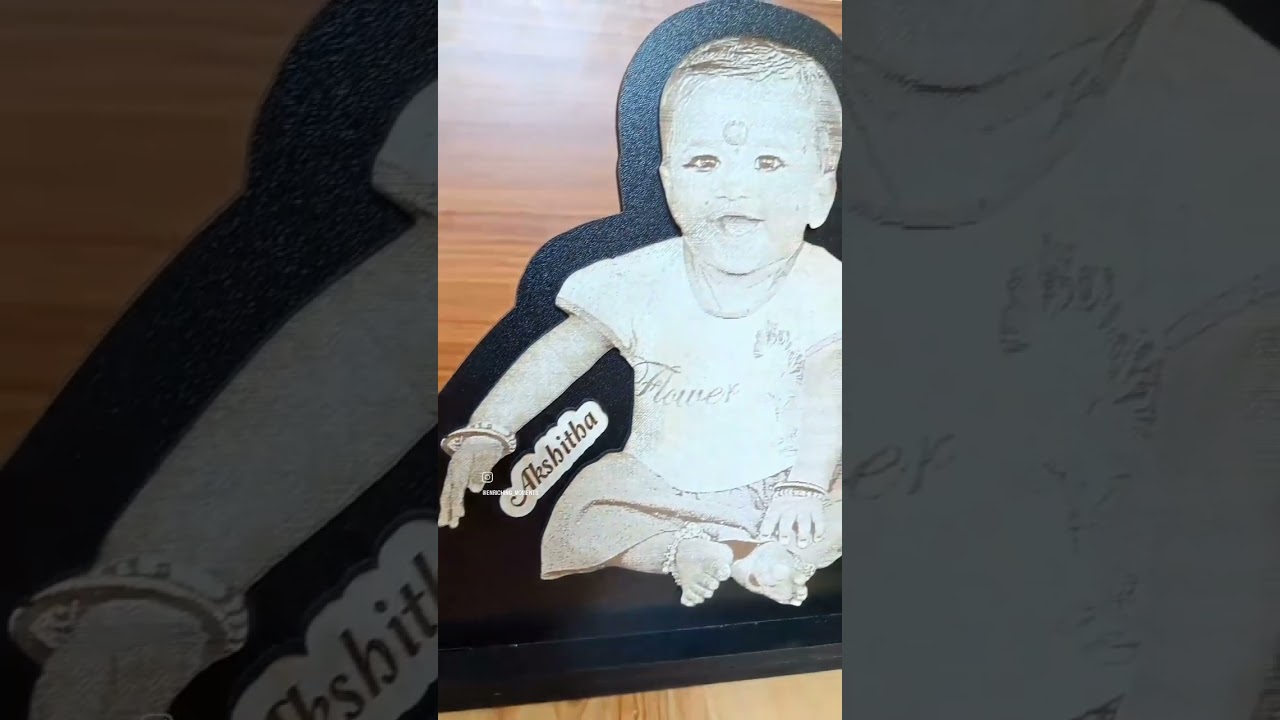 Kids Photo Frame Table Top Customized 