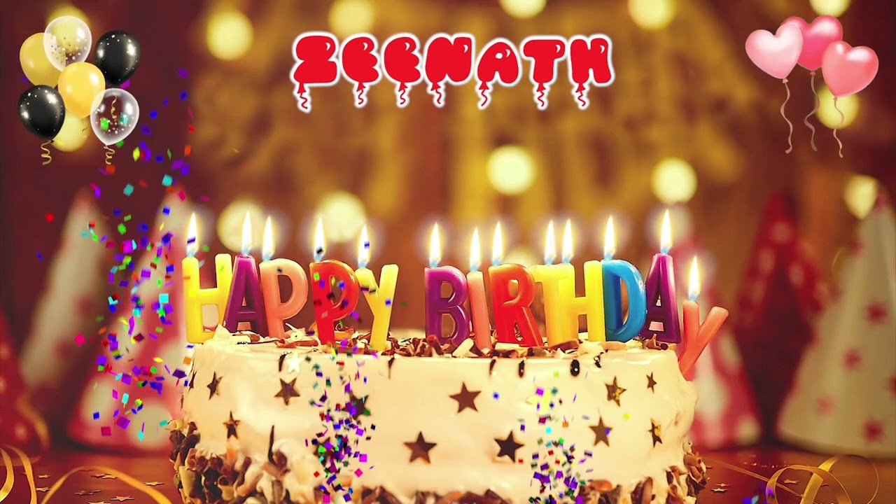 ZEENATH Happy Birthday Song &ndash; Happy Birthday to You