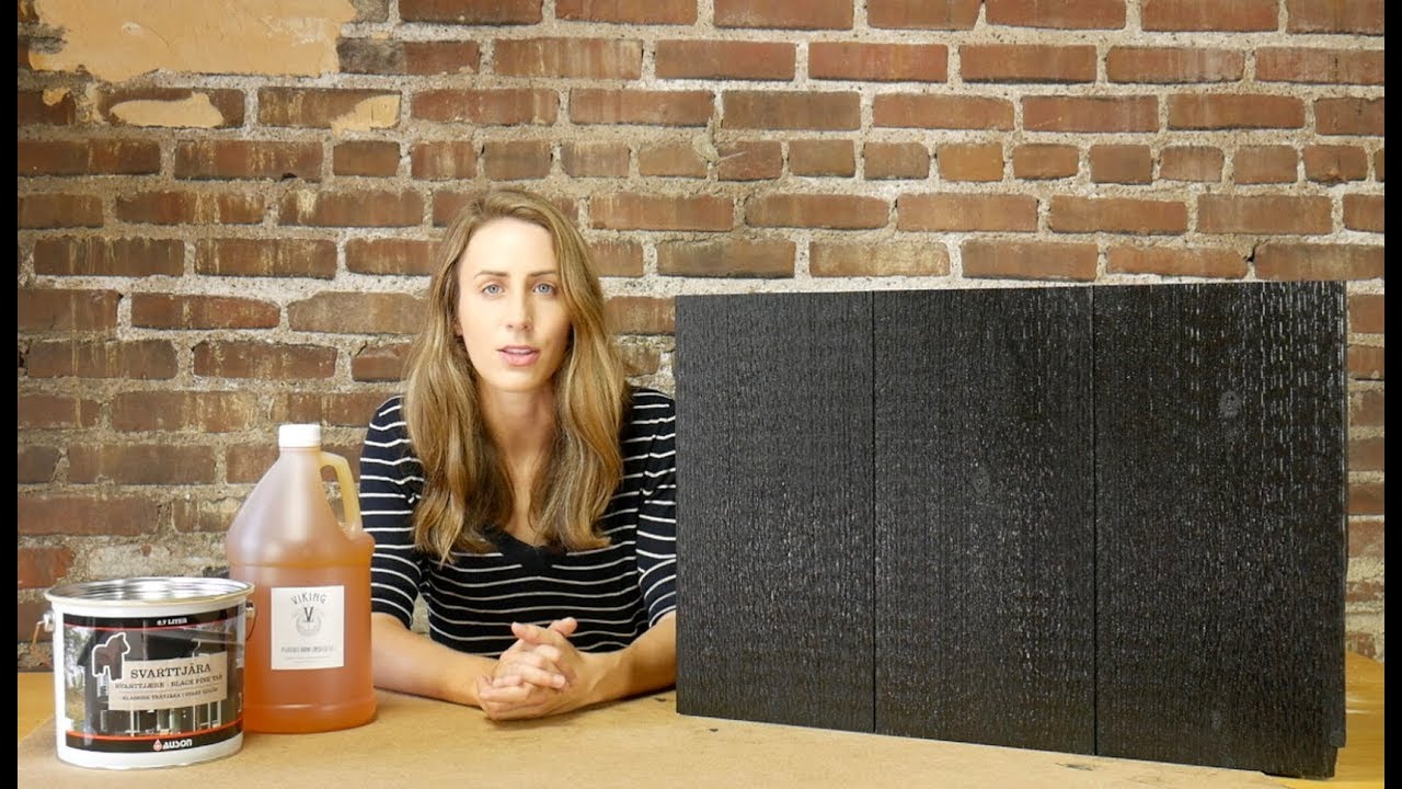 Authentic Pine Tar Application Suggestions: Black Pine Tar on Exterior Barn Siding [FULL]