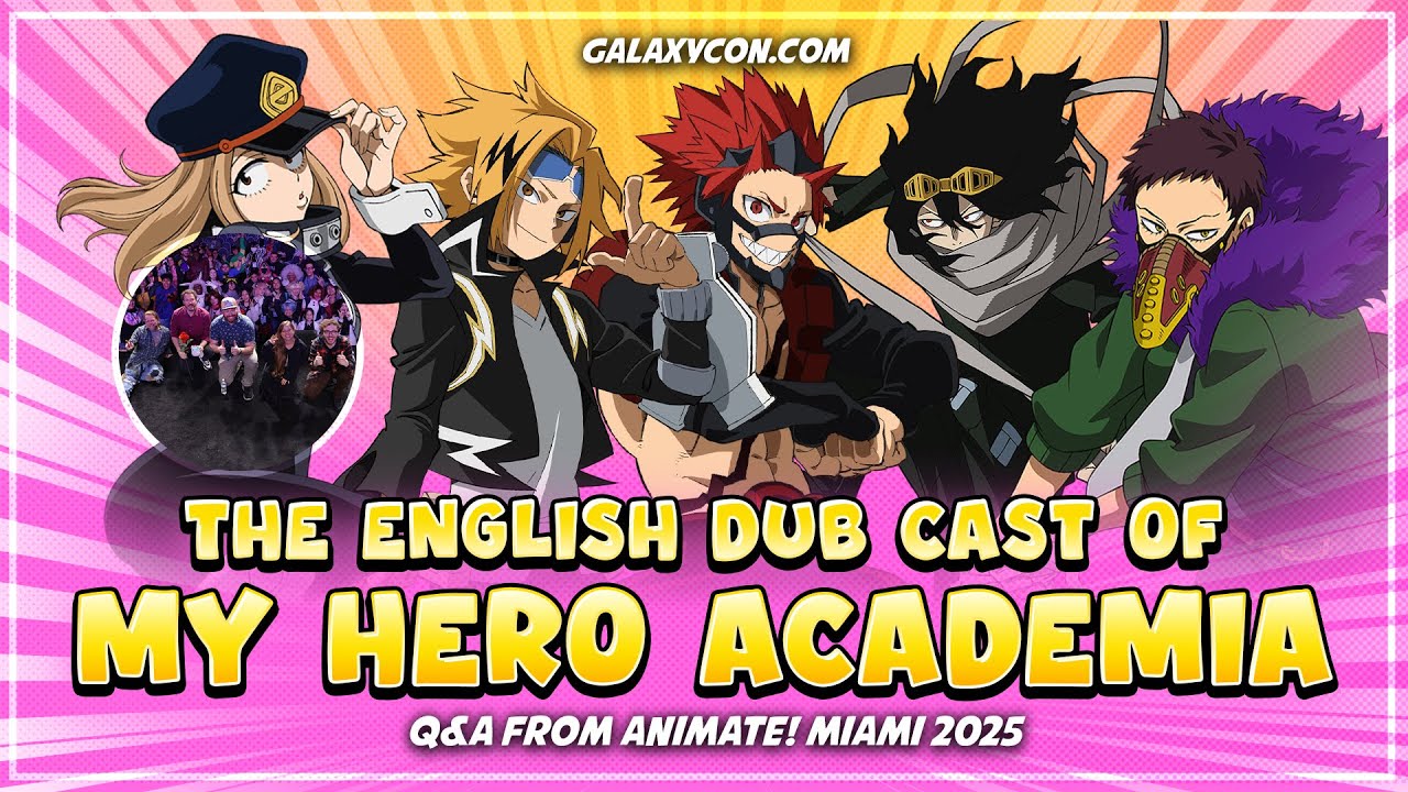 My Hero Academia (English Dub) Q&A | Animate! Miami 2025