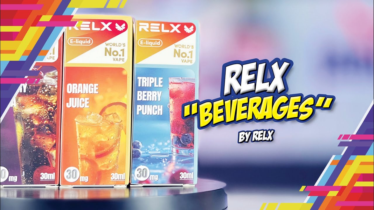 RELX Cherry Cola & Triple Berry Punch by RELX