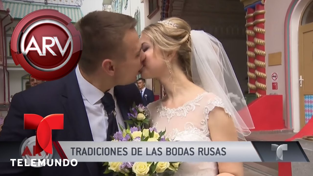 Curiosidades de las tradiciones de las bodas en Rusia | Al Rojo Vivo | Telemundo