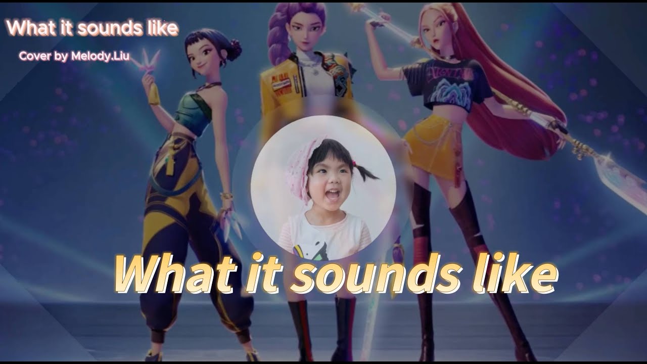 “What It Sounds Like’ by a 6-Year-Old! 🎤 Melody’s ADORABLE Cover” Kpop demon hunters