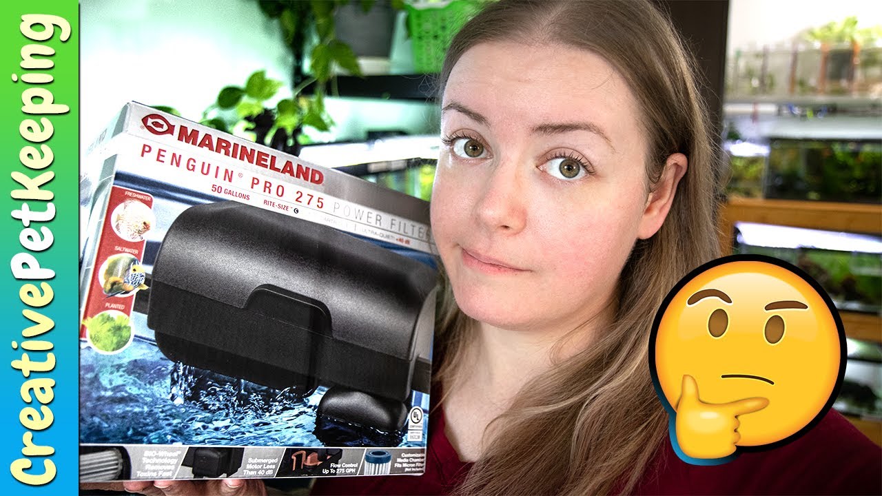Распаковка фильтра Marineland Penguin 275 PRO