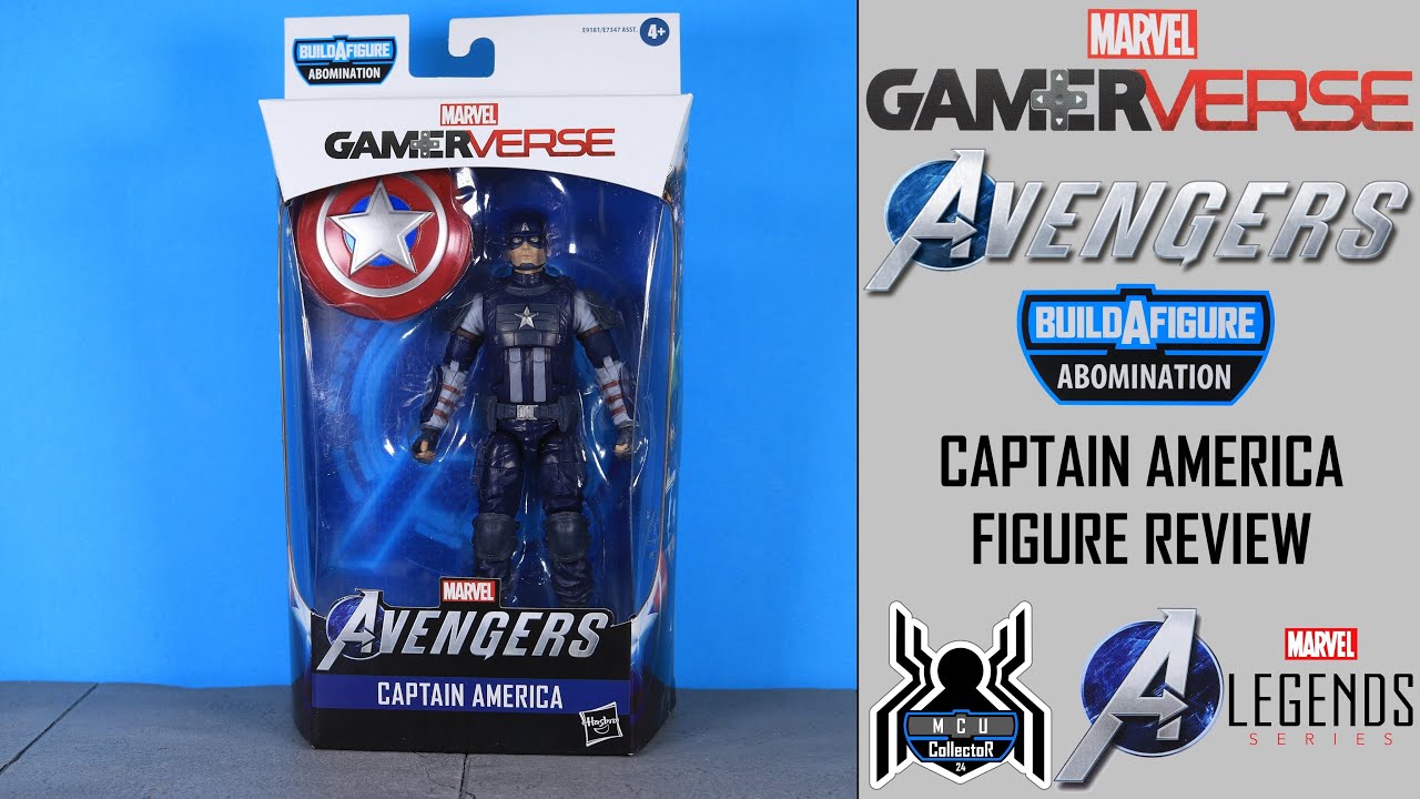 Marvel Legends CAPTAIN AMERICA Avengers GamerVerse Abomination BAF Wave Figure Review