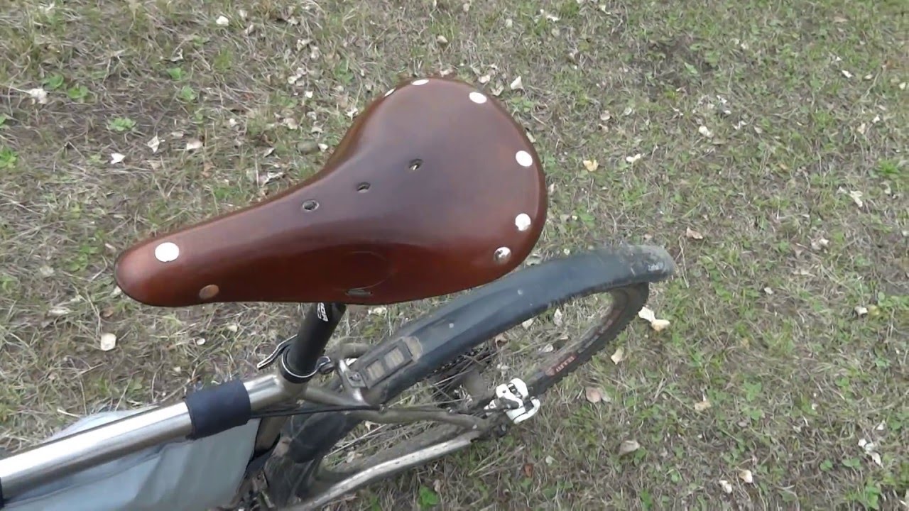 Кожаное седло брукс \ Brooks saddle