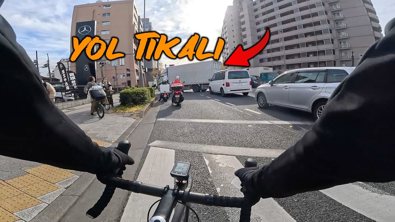 TOKYO'da YARIŞ Bisikletiyle İşe Giderken Başımdan Geçen OLAYLAR!