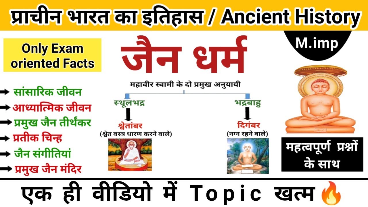 जैन धर्म का इतिहास | jain dharm | jainism history | Ancient history | study vines official