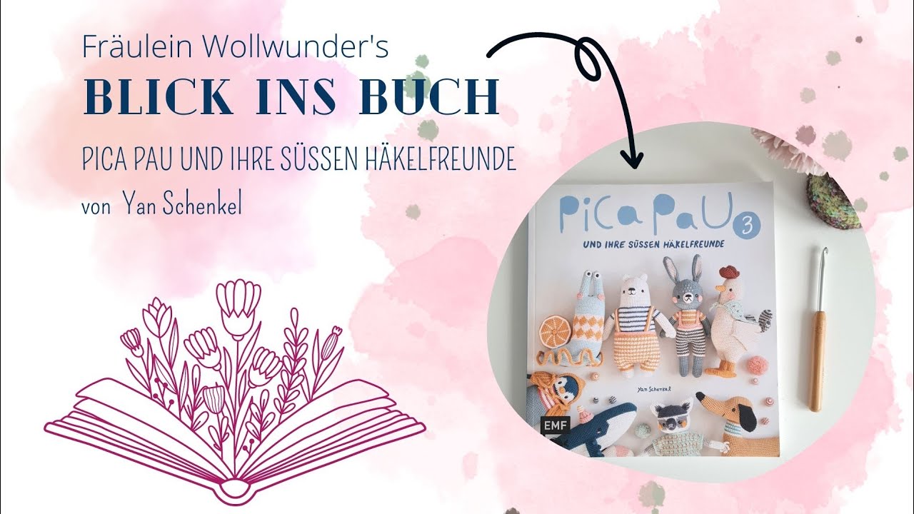 Blick ins Buch • Pica Pau und ihre süssen Häkelfreunde  - Buchvorstellung