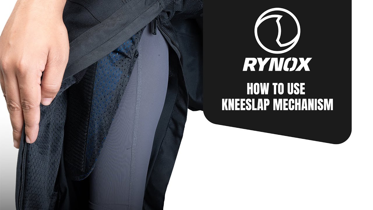 Rynox Knee-Slap Mechanism: How to Use