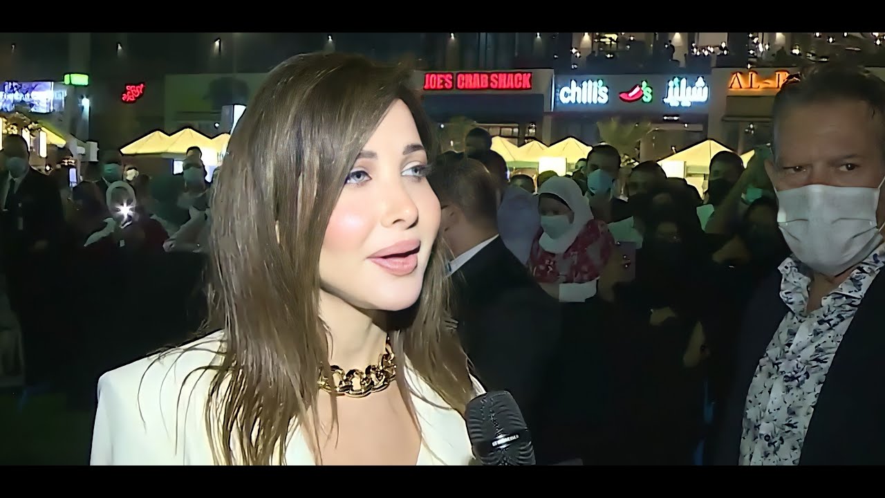 Nancy Ajram At Dubai Festival City Mall January 19th 2022_Exclusive Persian Subtitle