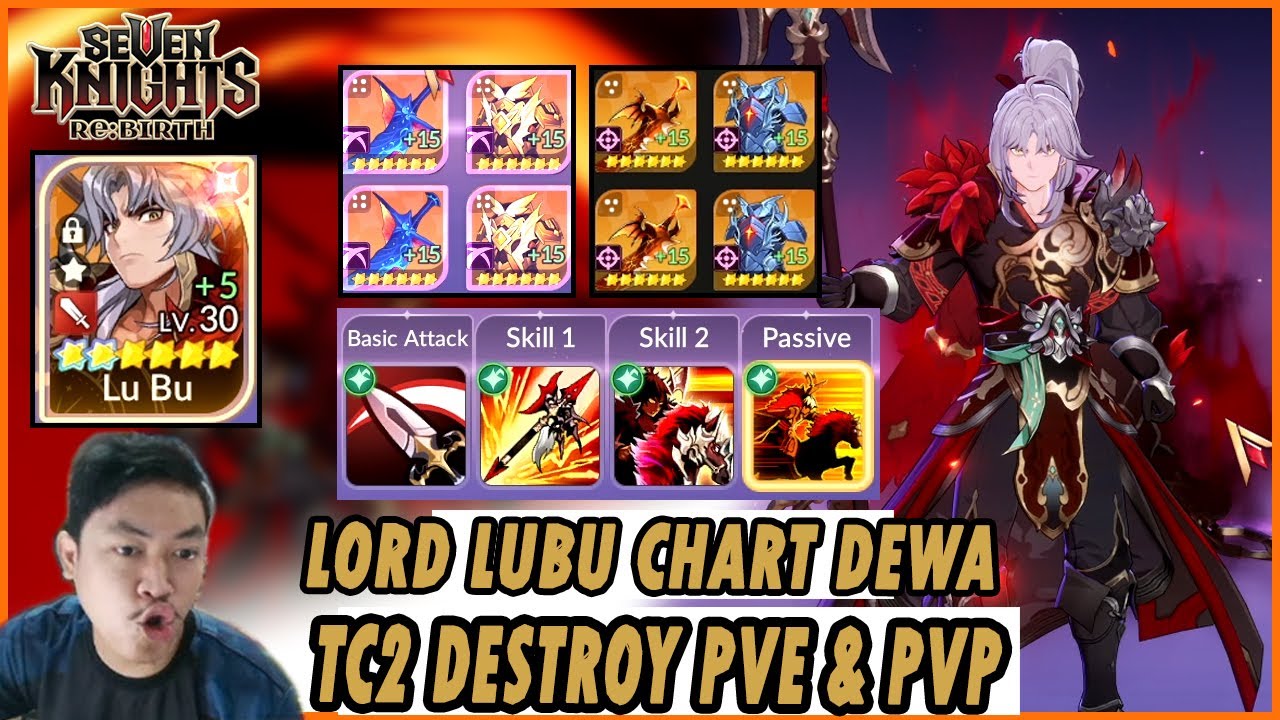 🔥🔥LORD LUBU TC2 DESTROY DUAL CONTENT! [BEST GEAR FARMING & PVP] - SEVEN KNIGHTS RE:BIRTH