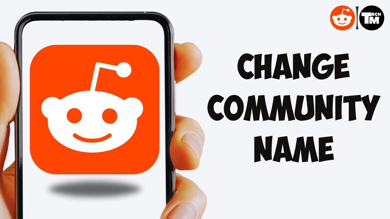 How To Change Reddit Community Name
