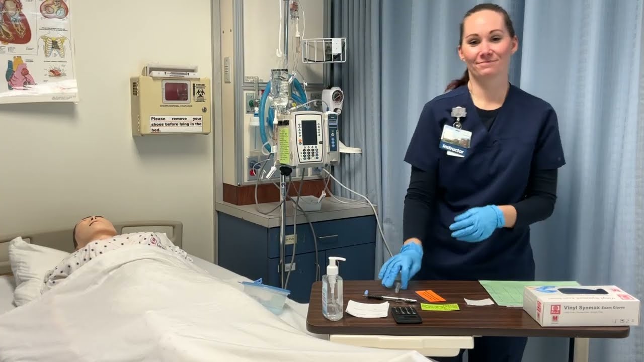 IV Psychomotor Skill Competency Testing Demonstration