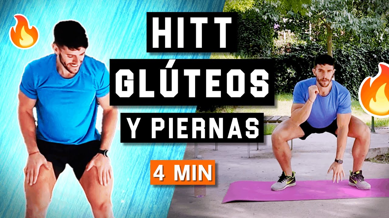 🔥Rutina tabata GLÚTEOS y PIERNAS en Casa SIN MATERIAL🔥 RÁPIDA Y EFECTIVA⏰