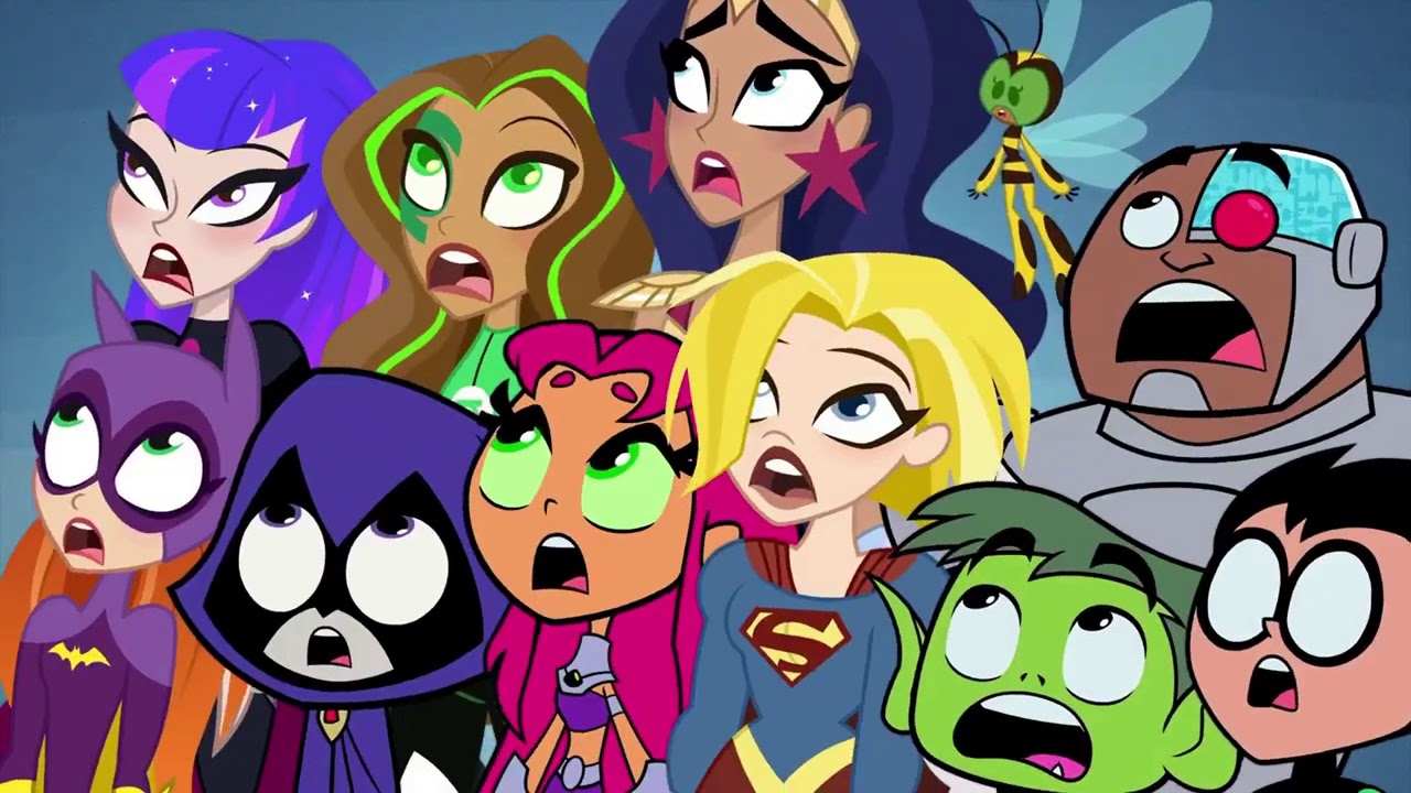 Superhero Feud - DC Superhero Girls & Titans Work Together