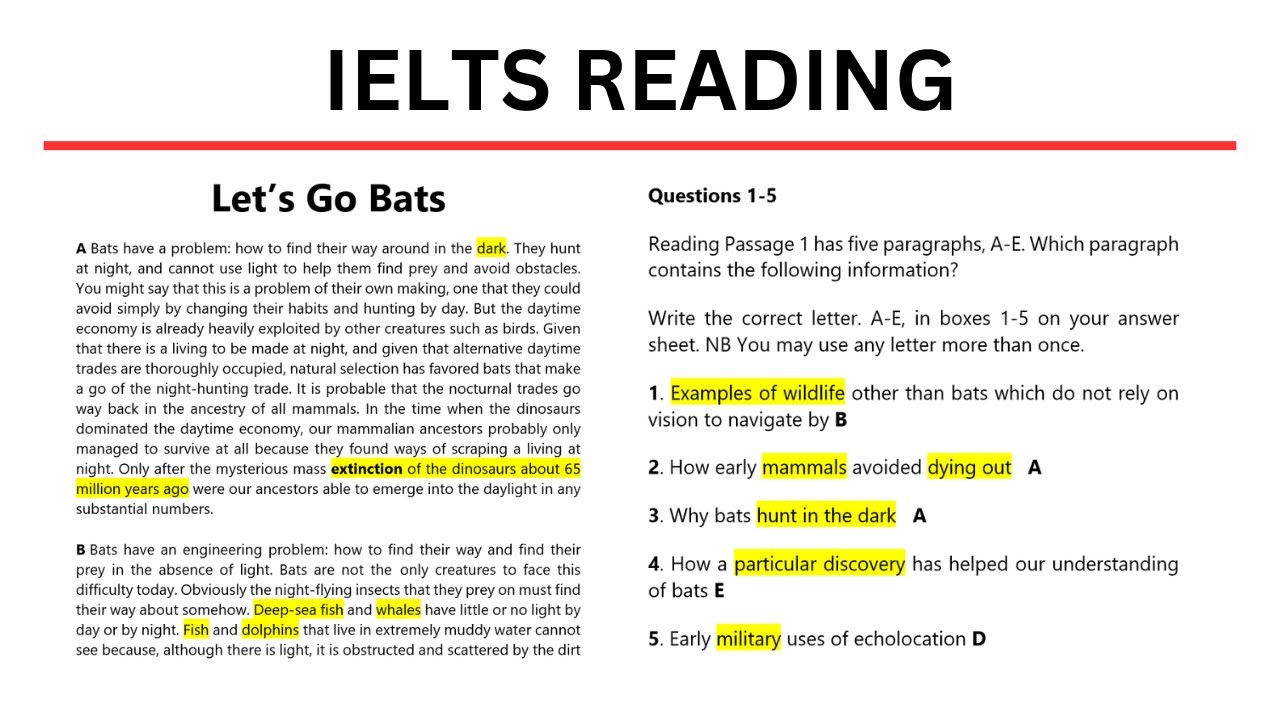 IELTS Reading - Cambridge 07 - Test 1 - Passage 1
