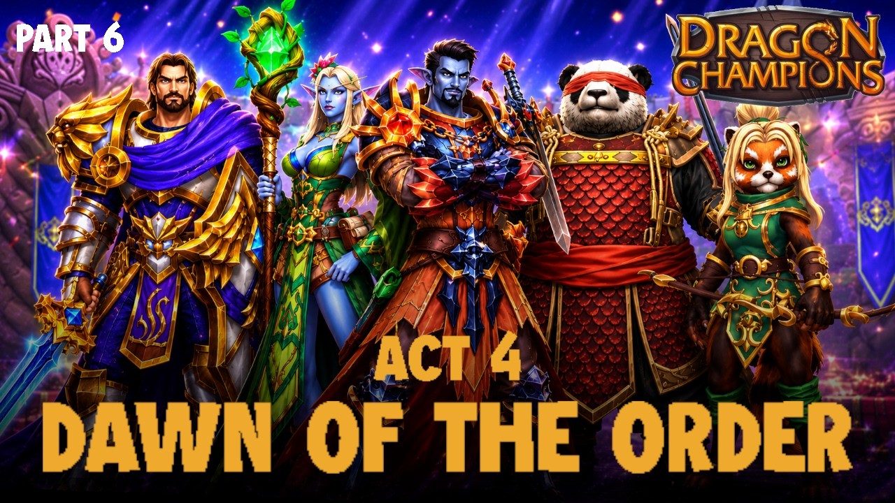 Dragon Champions (F2P) (Mobile, IOS) | Dawn of the Order - Act 4 | Part 6