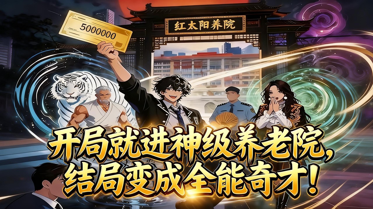 💥💥💥【FULL】《开局就进神级养老院，结局变成全能奇才》穿成异能高武世界废物舔狗，我反手住进大佬云集的养老院苟住躺平！#最新漫劇全集 #漫劇 #熱門漫劇 #漫劇推薦 #AI #阿星推文