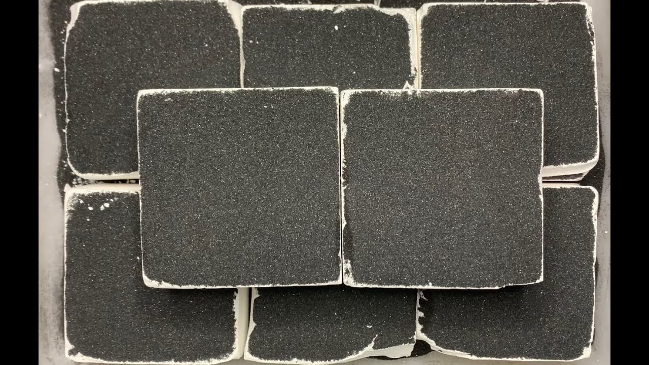 ♠️Black Sand & Gym Chalk ♠️|| Super Crunchy Chalk || Gritty, Crunchy, Satisfying ASMR || 🖤#BLM 🖤